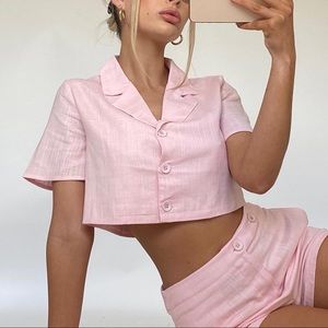 SOLD Princess Polly Addison Set - Pink